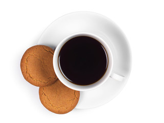 Coffee and ginger cookies