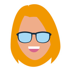 Woman with sunglasses