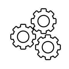 Gears machinery pieces