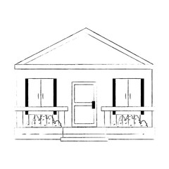 beautiful front of house