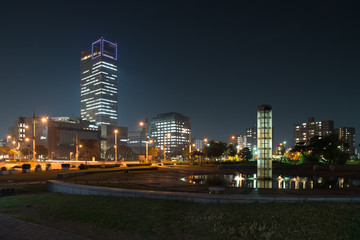 サンポート高松　夜景
