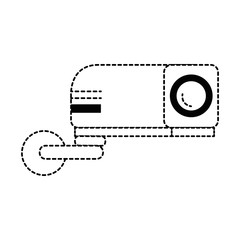 Fototapeta premium beam video isolated icon