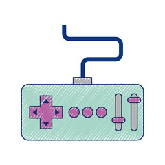 remote control transmitter drone technology vector illustration