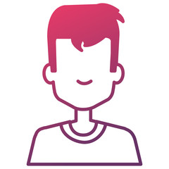 young man avatar character