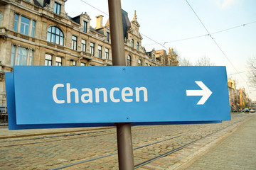 Schild 211 - Chancen