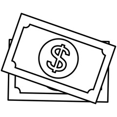 bill dollar money icon