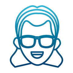 Woman with sunglasses