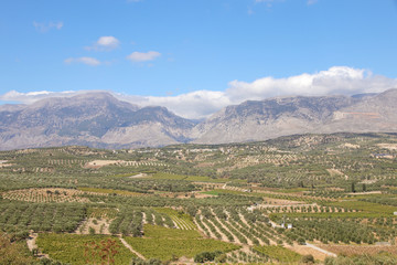 West Kreta, Panorama Landschaft 