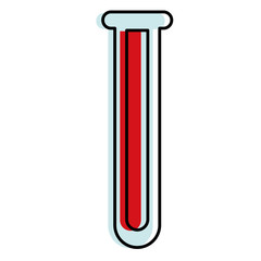 tubes test with blood