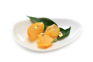 Yuzu jerry in the cup made by Yuzu