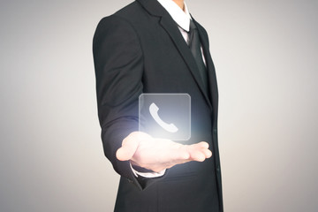 Social networking scheme from  hands