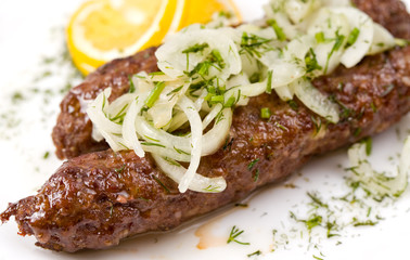 minced mutton chops, macro