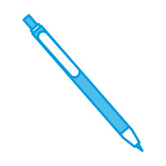 Ballpoint pen isolated