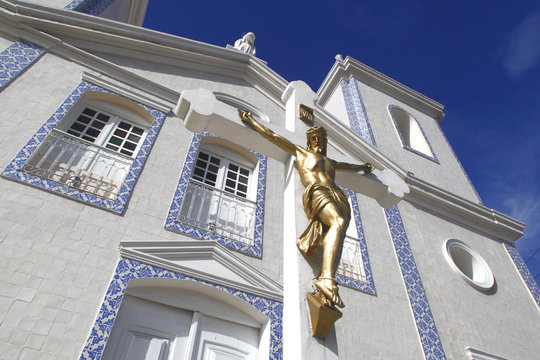 Brazil, Ceara. Fortaleza. Igreja N. Sra. da Conceic&atilde;o da Prainha.