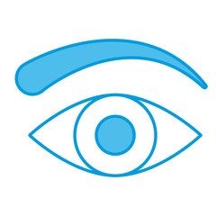 Human eye symbol