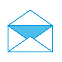 Envelope open symbol