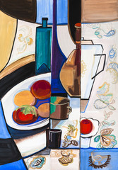 Still life in vanguard style © krimzoya46