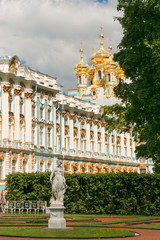 Obraz premium Petersburg, Russia - June 29, 2017: Katherine's Palace in Tsarskoe Selo Pushkin.