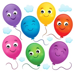 Fotobehang Balloons theme image 8 © Klara Viskova