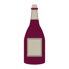 Wine bottle drink