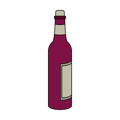 Wine bottle drink
