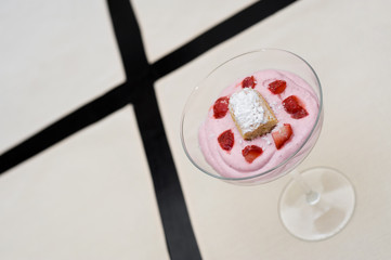 strawberry dessert