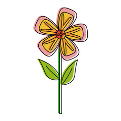 Beautiful flower symbol
