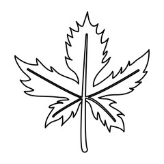 Leaf eco symbol