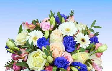 bouquet of bright flowers