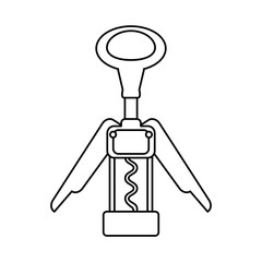 Corkscrew for wine bottles