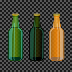 Colored Glass Bottles