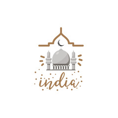 The Indian Republic. Banner for your design.