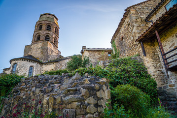 Lavaudieu church in french