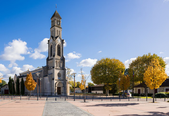 CAP FERRET (Bassin d'Arcachon, France), église de Lège