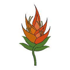 Beautiful flowers symbol