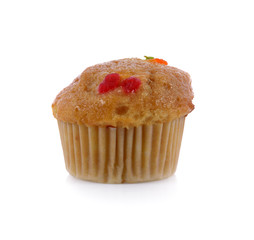 Cub cake, isolated on white background