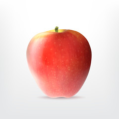 Ripe red apple