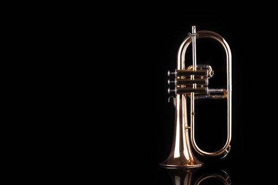 Trumpet, wind instrument