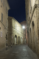 Fermo (Marches, Italy) by night