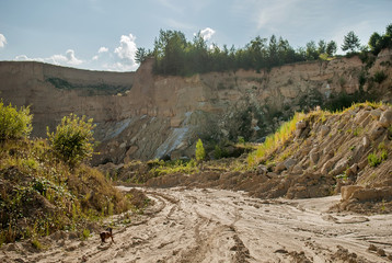 Landscape with a road