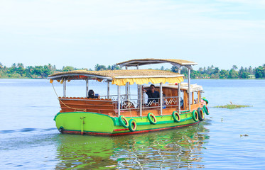Fototapeta na wymiar kerala house boat