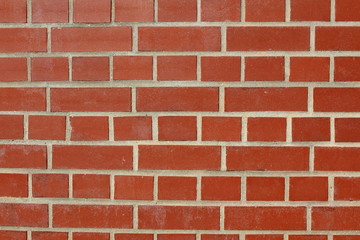 red brick wall background texture