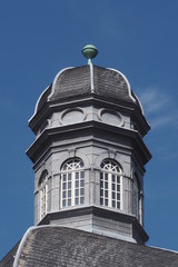 Fototapeta na wymiar Blick auf Schloss Bensberg