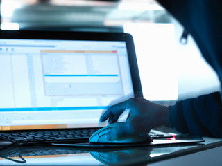 Cyber Attack, Cyber hacker accessing somebody else's computer programme