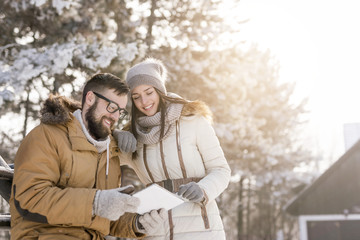 Obraz premium Taking photos