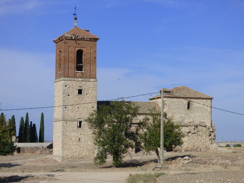 Caudilla, pueblo abandonado de Toledo, en Castilla-La Mancha (España)