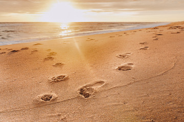 walk on the beach