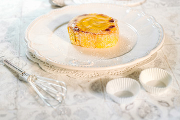 Delicious roll cake from Portugal