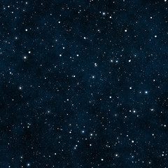Fototapeta premium Seamless starry night sky