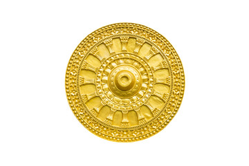 Golden Thammachak wheel was symbol of Buddhism